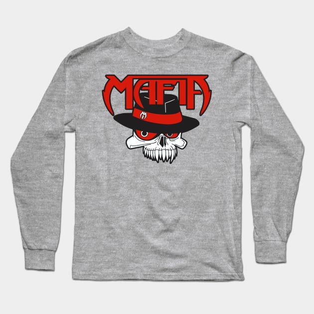 Mafia Sports Logo Long Sleeve T-Shirt by DavesTees